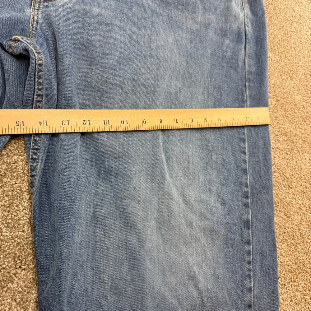 Levis 550 Relaxed Fit Blue Jeans Mens 52x29 Medium Wash Denim 52 29 Work Classic